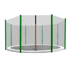 Aga Ochranná síť 366 cm na 8 tyčí Black net / Dark Green