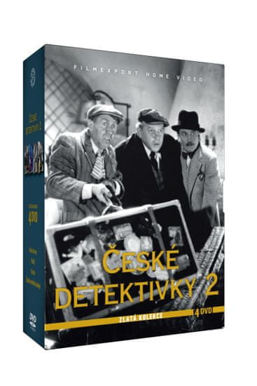Kolekce České detektivky 2 (4 DVD)