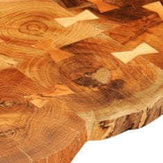 Greatstore Konferenční stolek 35 cm 6 dřevěných koláčů sheeshamové dřevo