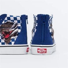 Vans Kecky skateboardové modré 32.5 EU SK8HI Zip