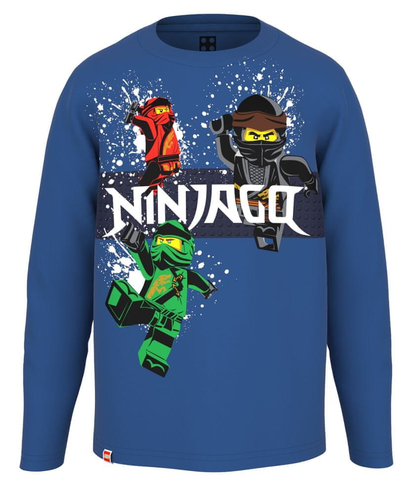 LEGO Wear chlapecké tričko Ninjago LW-12010467_1 modrá 116