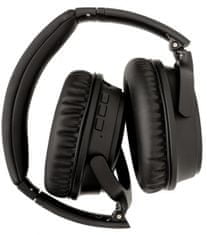 TWM Bezdrátová sluchátka ANC 19,5 cm ABS černá