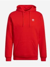 Adidas Červená pánská mikina s kapucí adidas Originals M