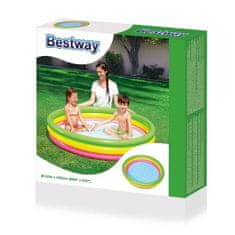Bestway Bazén dětský nafukovací barevný 152x30cm