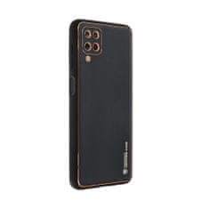 MobilPouzdra.cz Gelové černé pouzdro LEATHER na SAMSUNG A125 Galaxy A12 / M12 M127