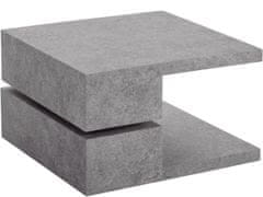 Danish Style Konferenční stolek Pac, 60 cm, pohledový beton