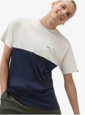Vans Krémovo-modré pánské tričko VANS Colorblock S