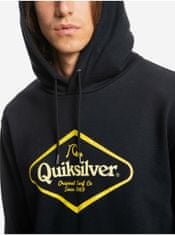 Quiksilver Černá pánská mikina s kapucí Quiksilver Stiritup S