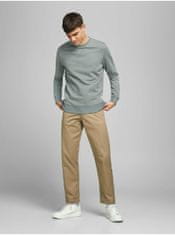 Jack&Jones Světle zelená basic mikina Jack & Jones Basic XXL