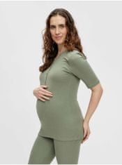 Mama.licious Světle zelené těhotenské tričko Mama.licious Neda L