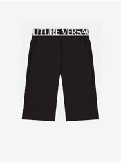 Versace Jeans Černé krátké dámské legíny Versace Jeans Couture XXL