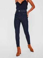 Vero Moda Tmavě modré skinny fit džíny VERO MODA Sophia XS/32