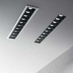 Ideal Lux LED Zápustné bodové svítidlo Ideal Lux Lika FI5 Trimless 206226 10W 1100lm 3000K IP20 černé bez rámečku