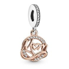 Pandora Půvabný bicolor přívěsek Mum 789374c01