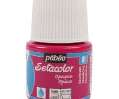 Pébéo Setacolor 45ml malinová barva na textil,