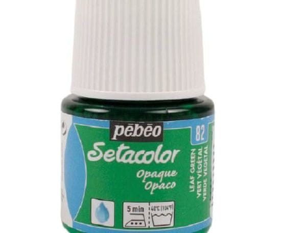 Pébéo Setacolor 45ml listově zelená barva na textil,