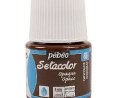 Pébéo Setacolor 45ml čokoládová barva na textil,