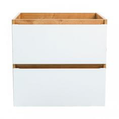 COMAD COMAD MONAKO OAK WHITE 820 Skříňka pod umyvadlo 60cm - Comad