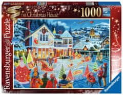 Ravensburger Puzzle Vánoční dům 1000 dílků