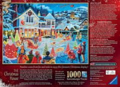 Ravensburger Puzzle Vánoční dům 1000 dílků