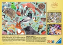 Ravensburger Puzzle Návštěvníci zahrady 500 dílků