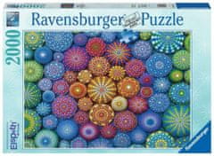 Ravensburger Puzzle Duhové mandaly 2000 dílků