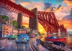 Ravensburger Puzzle Forth Bridge při západu slunce, Skotsko 1000 dílků