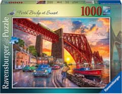 Ravensburger Puzzle Forth Bridge při západu slunce, Skotsko 1000 dílků