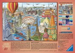 Ravensburger Puzzle Cesta kolem světa za 80 dní 1000 dílků