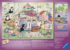 Ravensburger Puzzle Crazy Cats: Líné letní odpoledne 1000 dílků