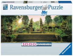 Ravensburger Panoramatické puzzle Chrám džungle Pura Luhur Batukaru, Bali 1000 dílků