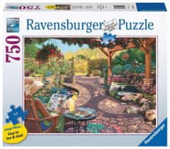 Ravensburger Puzzle Pohoda v útulné zahradě XL 750 dílků