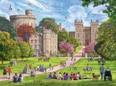 Ravensburger Puzzle Královské rezidence, Velká Británie 4x500 dílků