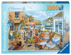 Ravensburger Puzzle Rybářský život 1000 dílků