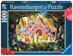 Ravensburger Puzzle Jeníček a Mařenka (Perníková chaloupka) 1000 dílků