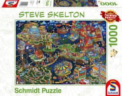 Schmidt Puzzle Svět vzhůru nohama 1000 dílků