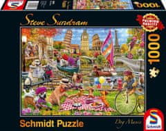 Schmidt Puzzle Psí mánie 1000 dílků