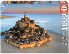 Educa Puzzle Mont Saint Michel ze vzduchu 1000 dílků