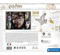 Clementoni Puzzle v kufříku Harry Potter: Tváře kouzelníků 1000 dílků