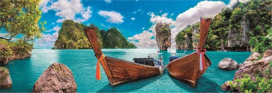 Clementoni Panoramatické puzzle Zátoka na ostrově Phuket 1000 dílků