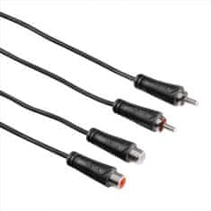 Hama prodlužovací audio kabel, 2 cinch - 2 cinch, 1*, 5 m