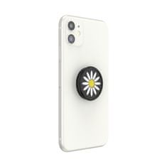 PopSockets PopGrip Gen.2, Festival Daisy Black, 3D kopretina na černém podkladu