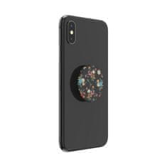 PopSockets PopGrip Gen.2, Micro Blossom, drobné kvítky na černém podkladu