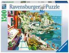 Ravensburger Puzzle Romantika v Cinque Terre 1500 dílků