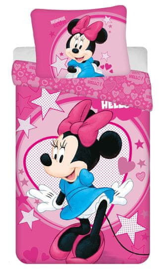 Jerry Fabrics Povlečení Minnie Hello micro