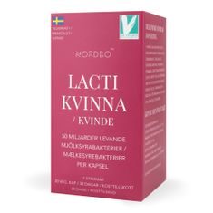 Nordbo Lacti Kvinna 30 kapslí 