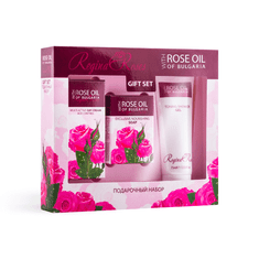 BioFresh Dárkový set s růžovým olejem pro ženy - denní krém, mýdlo a sprchový gel Rose oil of Bulgaria