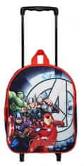 TWM batoh na kolečkách Avengers 17 litrů 38 cm polyester modrý