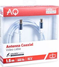 AQ Premium PV30030 - Antenní kabel F-M