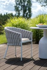 Miloo Home Židle Kampala Bílá 61X62X76 Cm